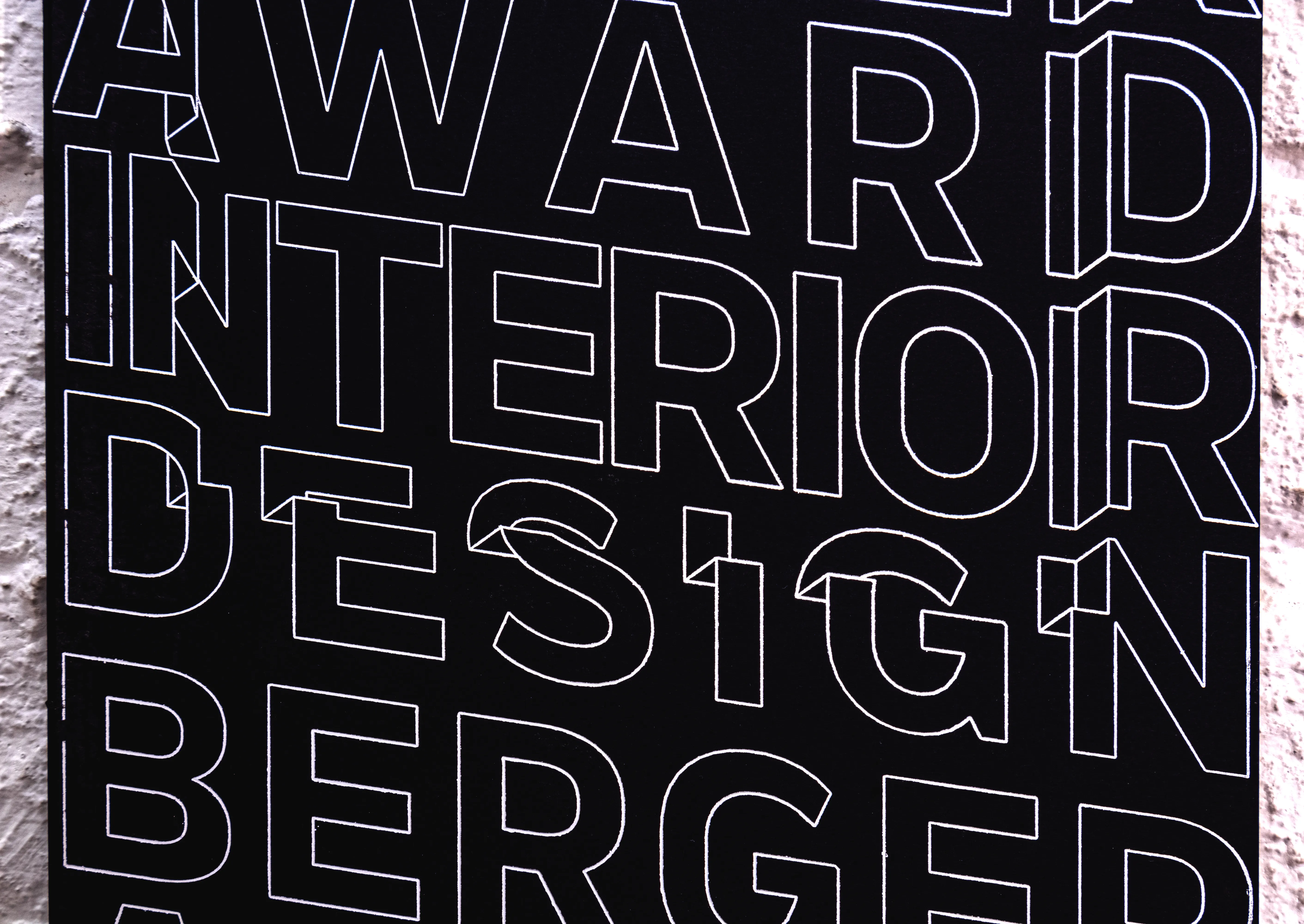Berger Awards presentation banner