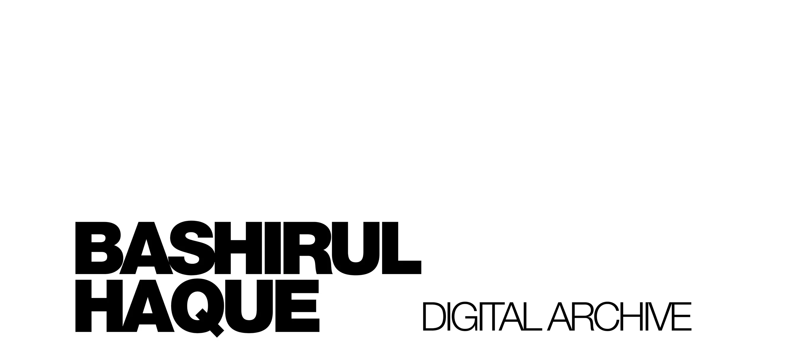 Bashirul Haq Digital Archive presentation banner