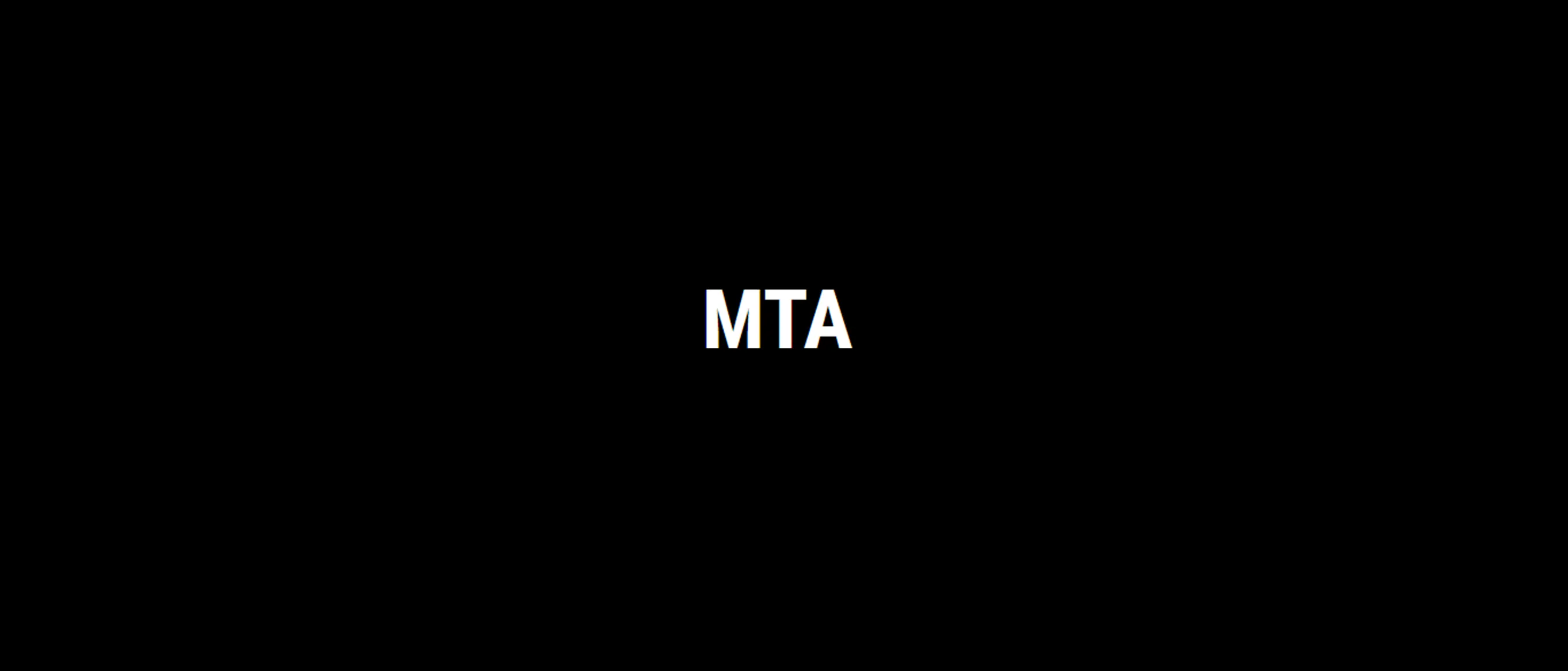 MTA presentation banner